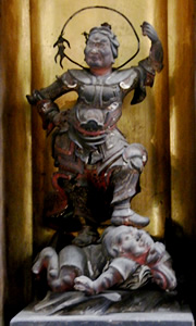 慈眼寺所蔵　毘沙門天像